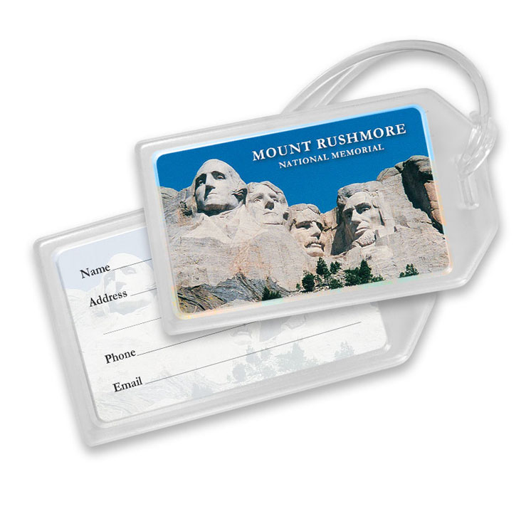 Mount Rushmore Luggage Tag