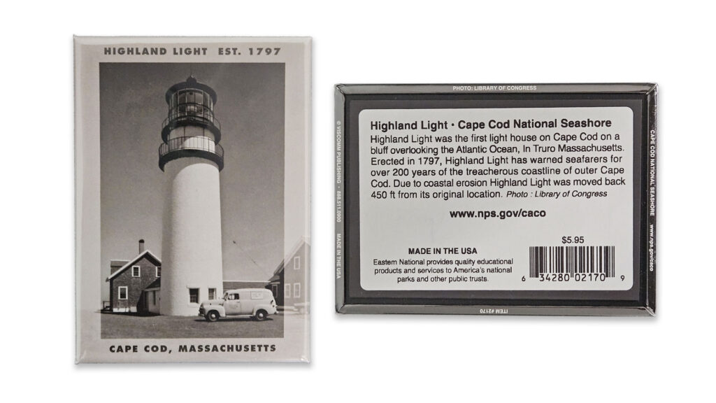 Cape Cod lighthouse photo magnet