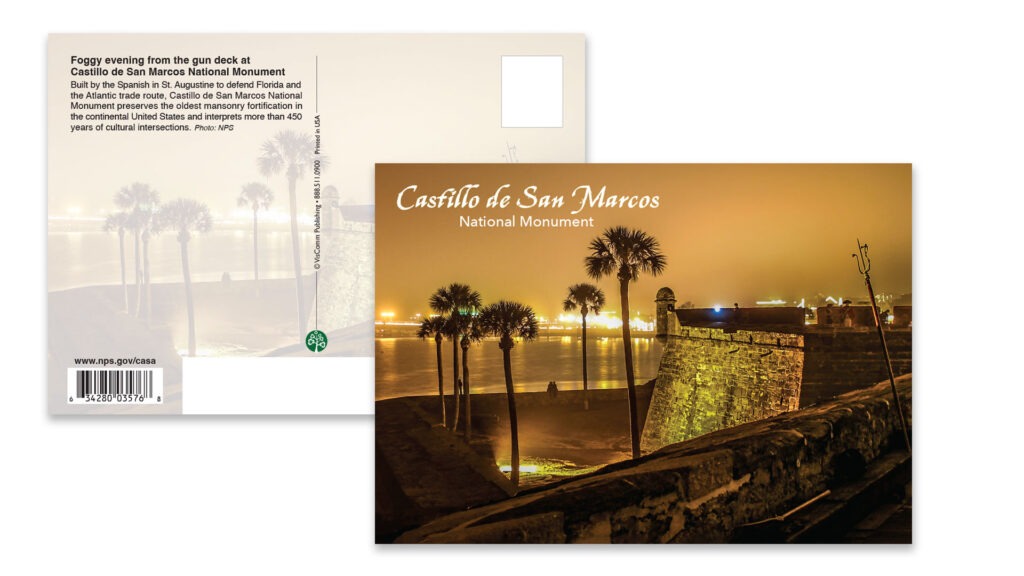 Castillo de San Marcos National Monument Postcard